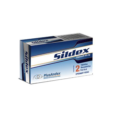 sildex 50mg / 2 tabletas comprimidas