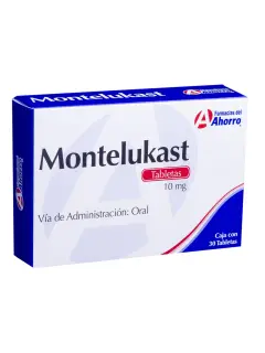 montelucast 10mg / 30 tabletas
