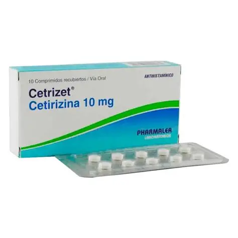 cetirizina 10mg / 10 comprimidos recubiertos