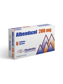 albendazol 200mg / 6 tabletas