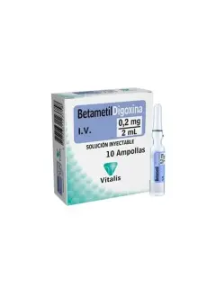 betametildigoxina 0.2mg / 2ml