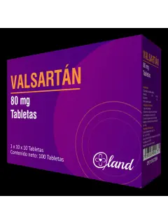 valsartan 80mg / 100 tabletas