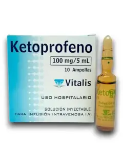 ketoprofeno 100mg / 5ml