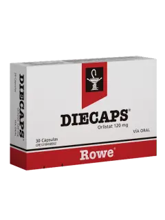 Orlistat 120 mg Diecaps Rowe Caja x 30 Cápsulas