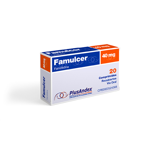 famotidina 40mg / 10 tabletas