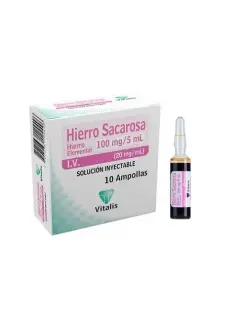 hierro 100mg / 5ml