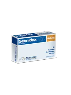 secnidazol 500mg / 4 capsulas comprimidas