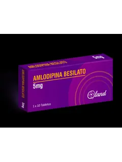 amlodipina besilato 5mg / 10 tabletas