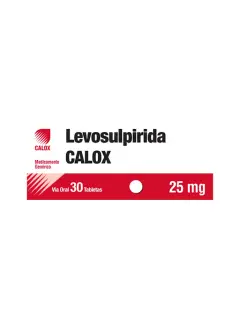 Levosulpirida 25mg 30tabletas Calox