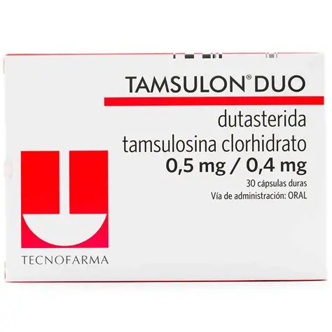 tamsulosina mas dutasterida 0.5mg / 0.4mg / 30 capsulas duras