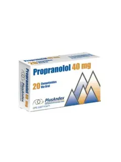 propranolol 40mg / 20 comprimidos