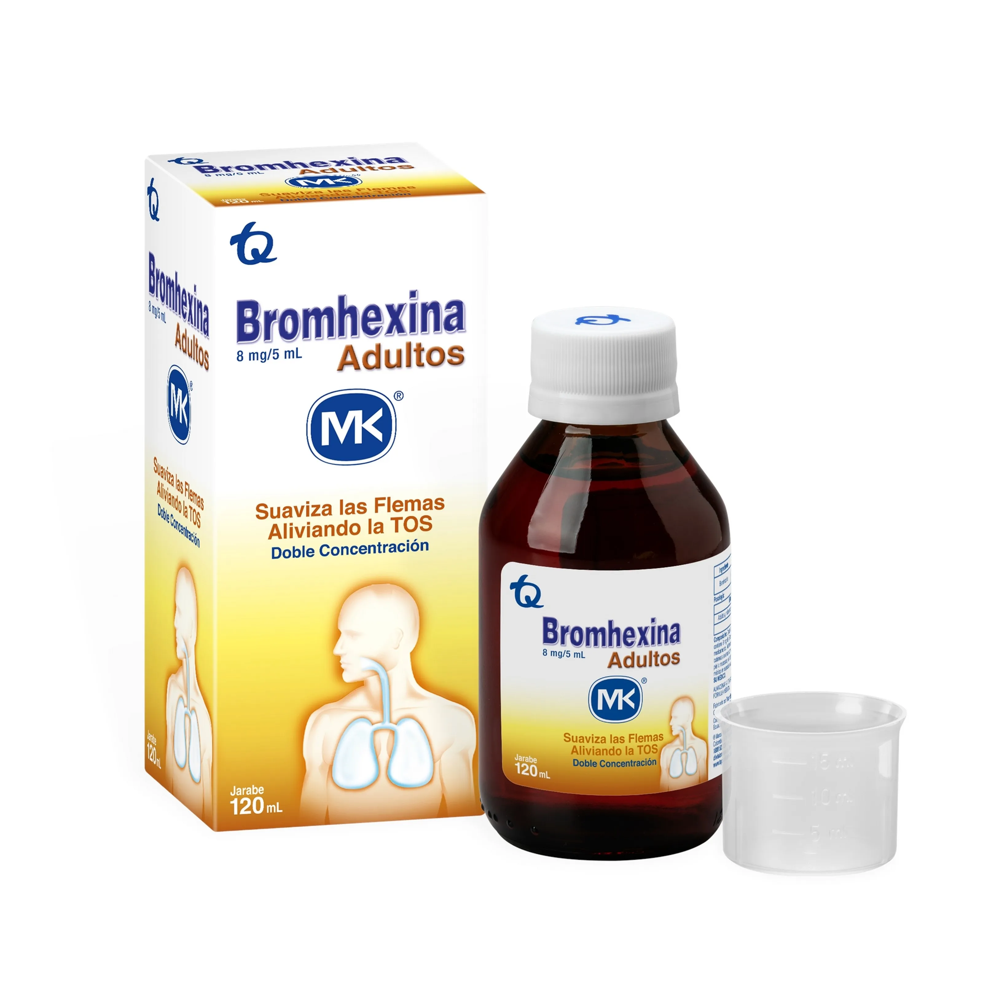 bromhexina jarabe 120 ml