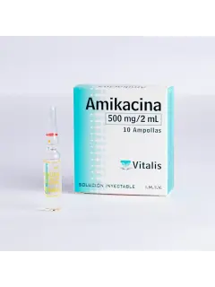 amikacina 500mg / 2ml