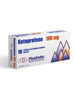ketoprofeno 100mg / 10 tabletas