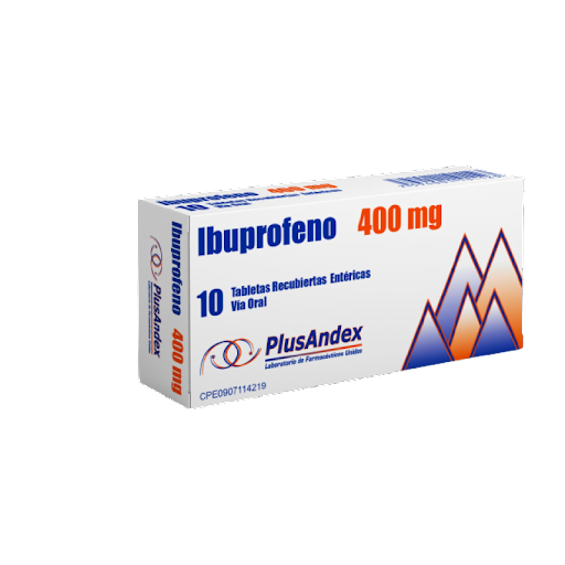 ibuprofeno 400mg / 30 tabletas