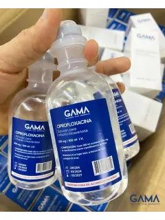 ciprofloxacina 200mg / 100ml