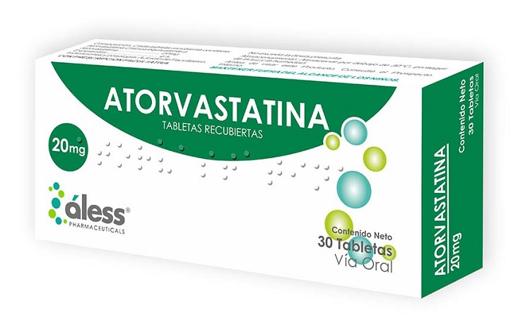atorvastatina 20mg / 30 comprimidos recubiertos