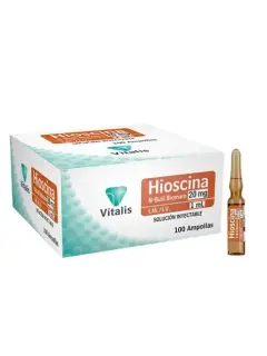 hioscina 20mg / 1ml