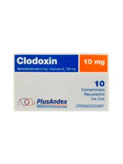 clodoxin 10mg / 10 comprimidos recuviertos