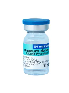 bromuro de rocuronio 50mg / 5ml