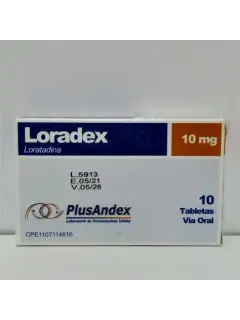 loratadina 10mg / 10 tabletas
