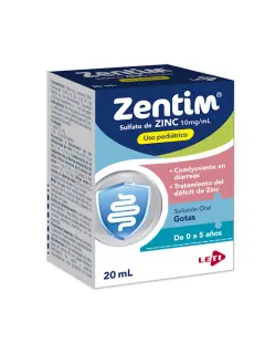Zentim 10mg/ml Solucion Oral 20ML Sultafo de Zing Leti