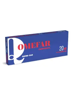 Omeprazol 20 mg Omefar Quim-Far Caja x 14 Cápsulas