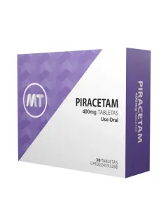 Piracetam 400 mg MT Caja x 30 Tabletas